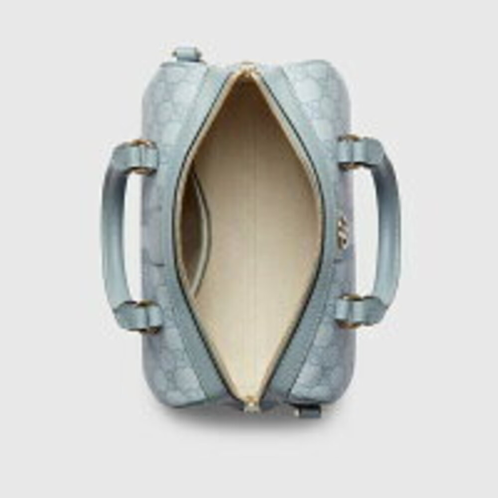 Gucci Ophidia Top Handle Bag Blue - Picture 4 of 5